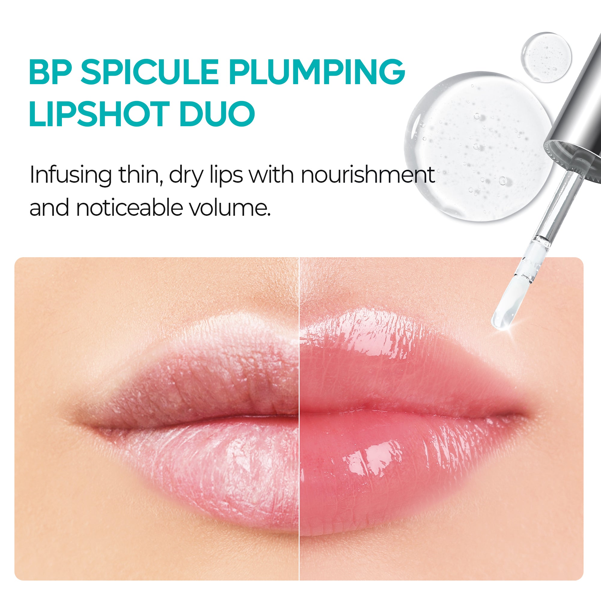 BP Spicule Plumping Lip Shot for Plumping, Hydration & Smoothing