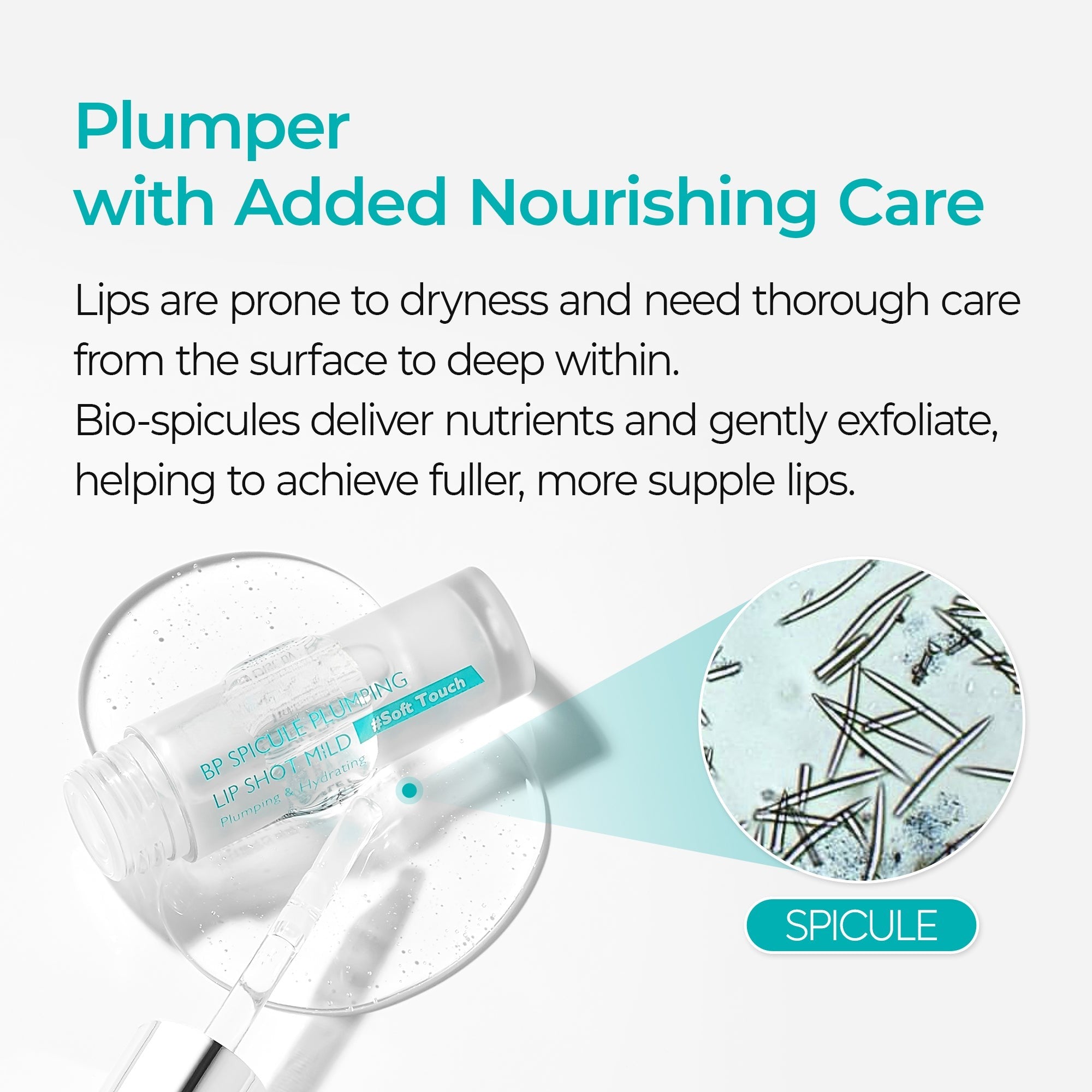 BP Spicule Plumping Lip Shot for Plumping, Hydration & Smoothing