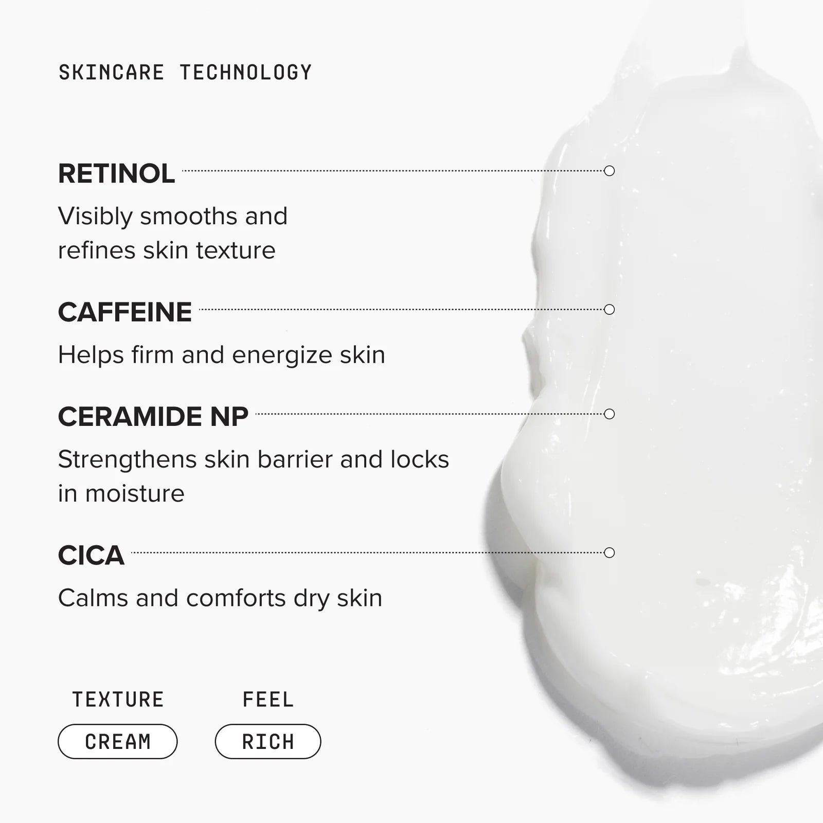 Retinol Body Lotion with Shea Butter for Dark Spots and Elasticity