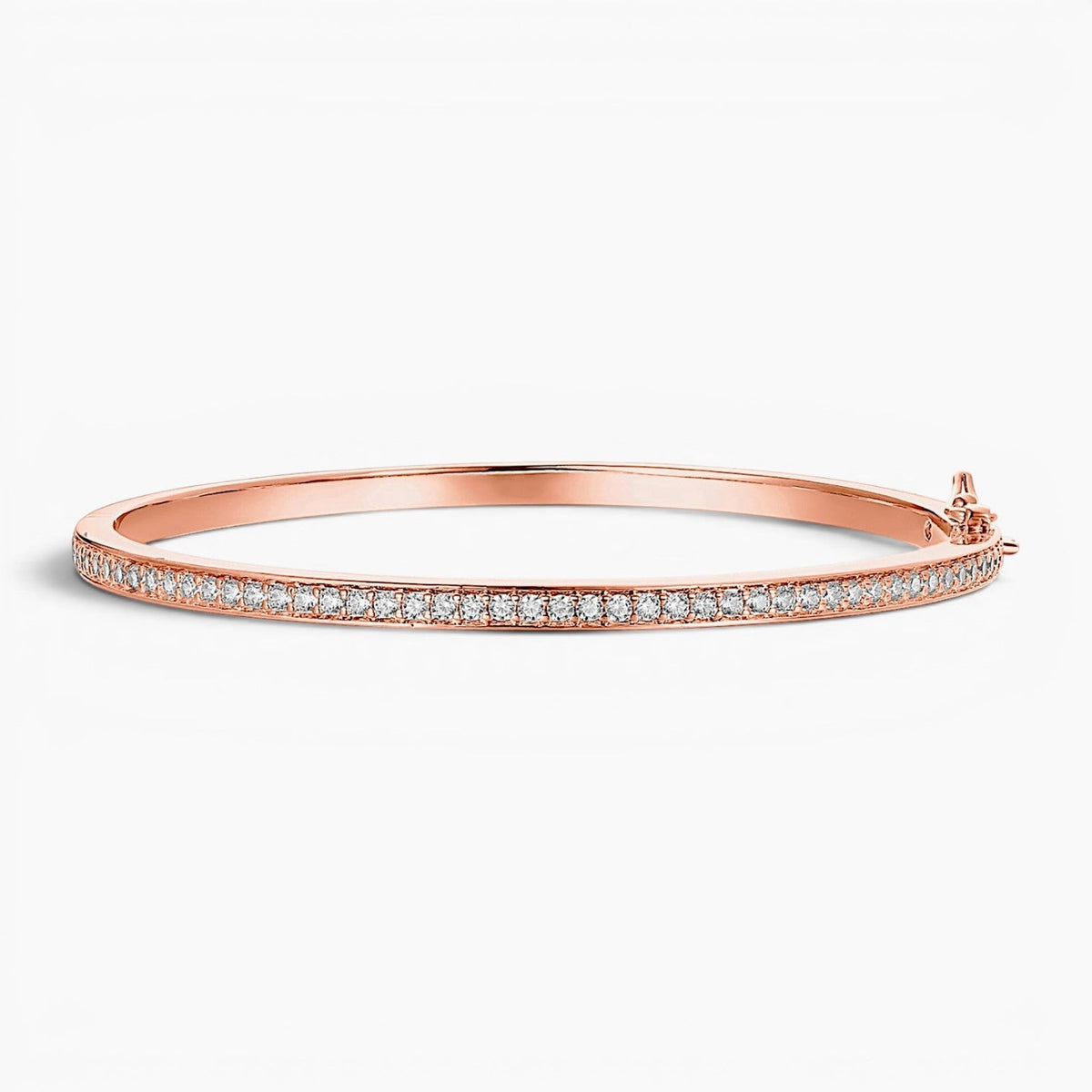 Bracelet jonc élégant serti de pierres
