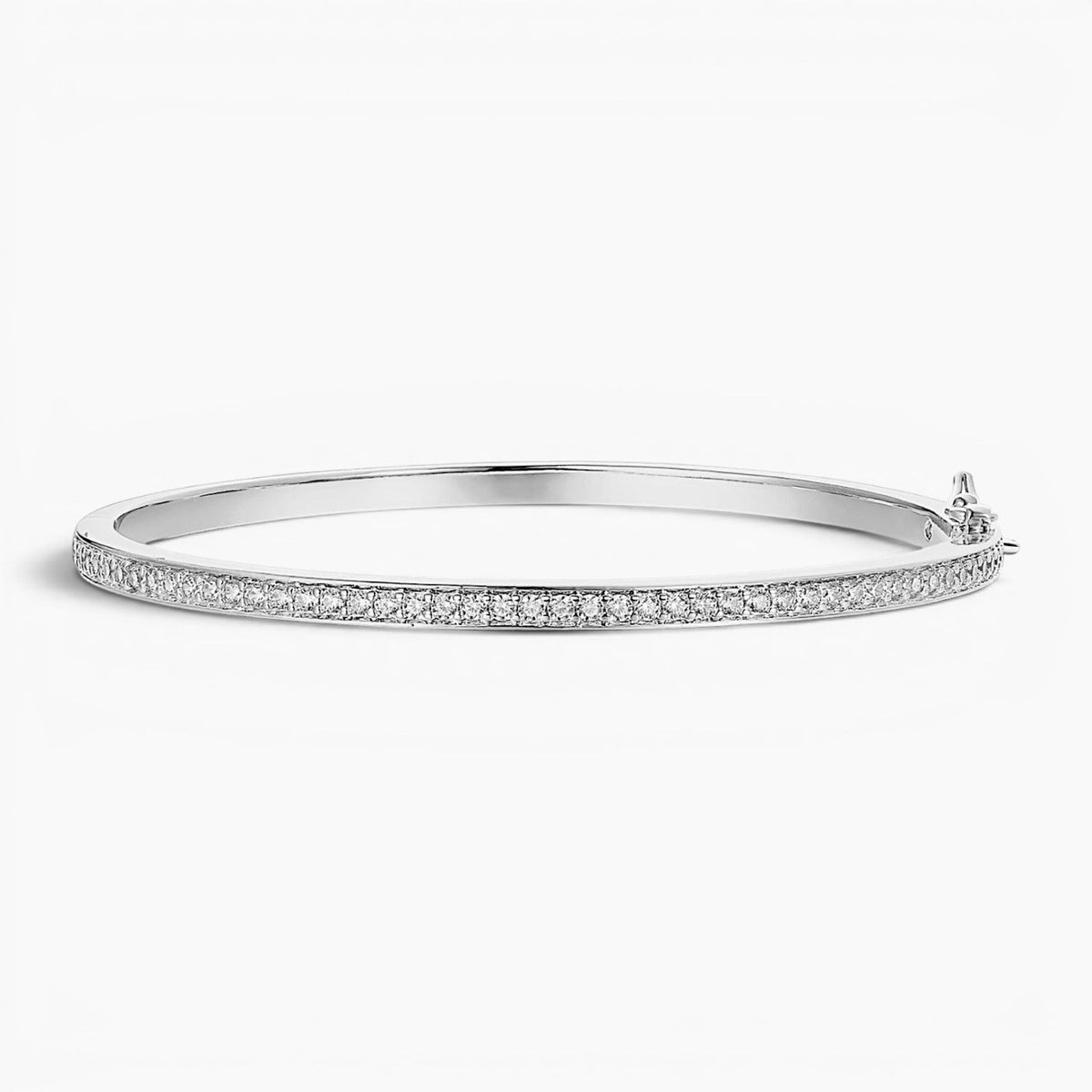 Bracelet jonc élégant serti de pierres