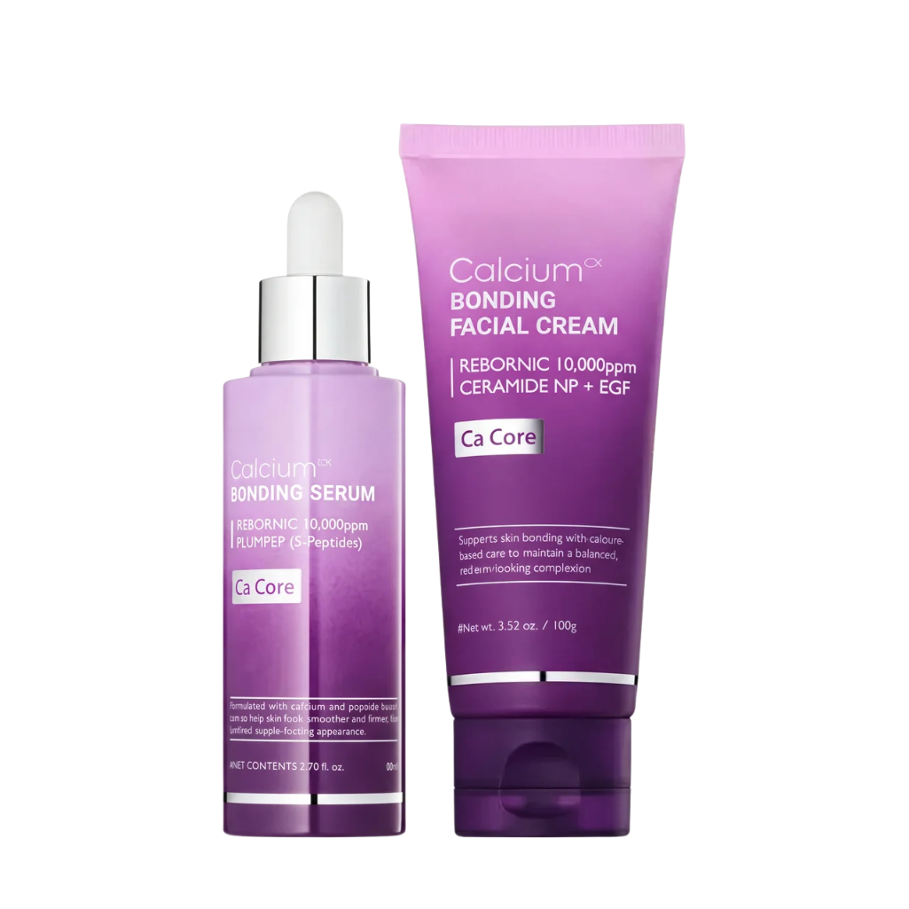 Calcium Bonding Serum & Cream Density Duo for Firmness, Elasticity & Collagen Support