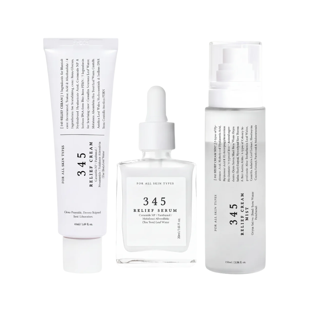 345 Relief Trio with Ceramide and Tea Tree for Acne-Prone Skin