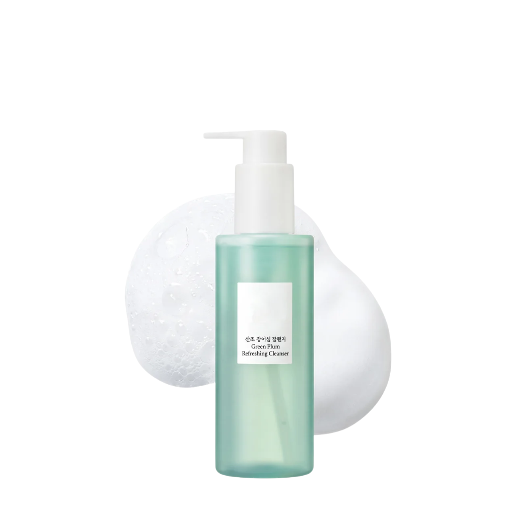 Green Plum Refreshing Cleanser Korean Gel Face Wash for Pores & Deep Cleansing