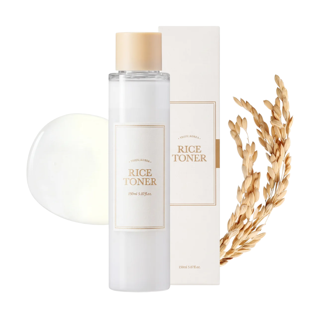 Rice Toner Trio Set for Brightening, Hydration & Glow