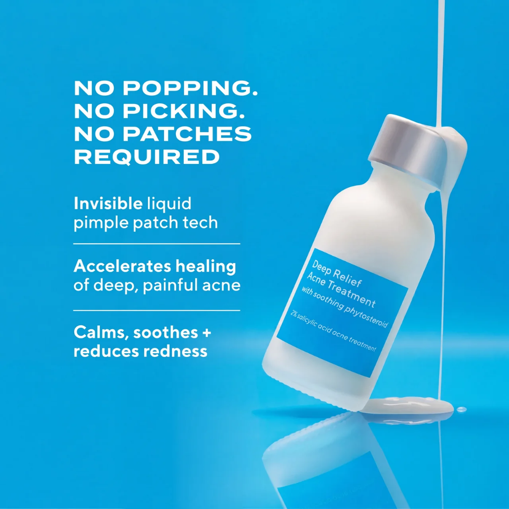 Deep Relief Acne Care for Breakouts, Blemishes & Oily Skin