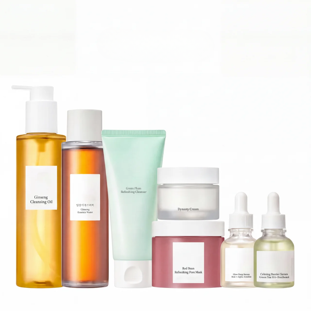 First-Time Mega Starter Set with Ginseng and Niacinamide for Pores and Dark Spots