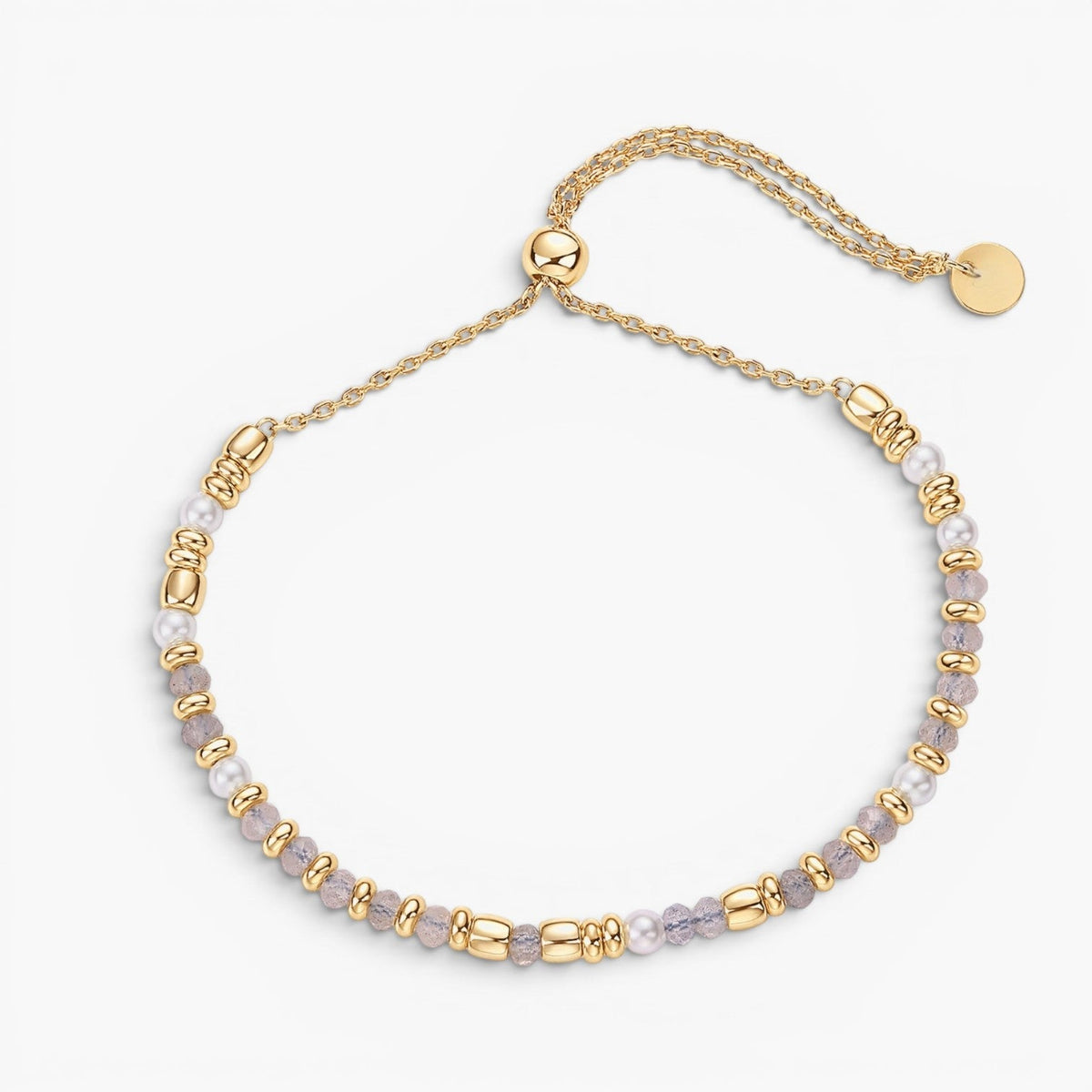 Bracelet serein en amazonite et perles