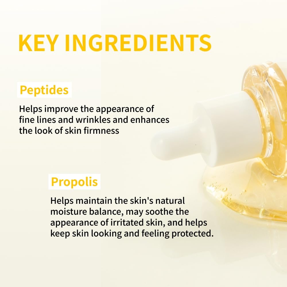 NIDA Peptide Propolis Renewal Serum for Fine Lines, Firming & Pores