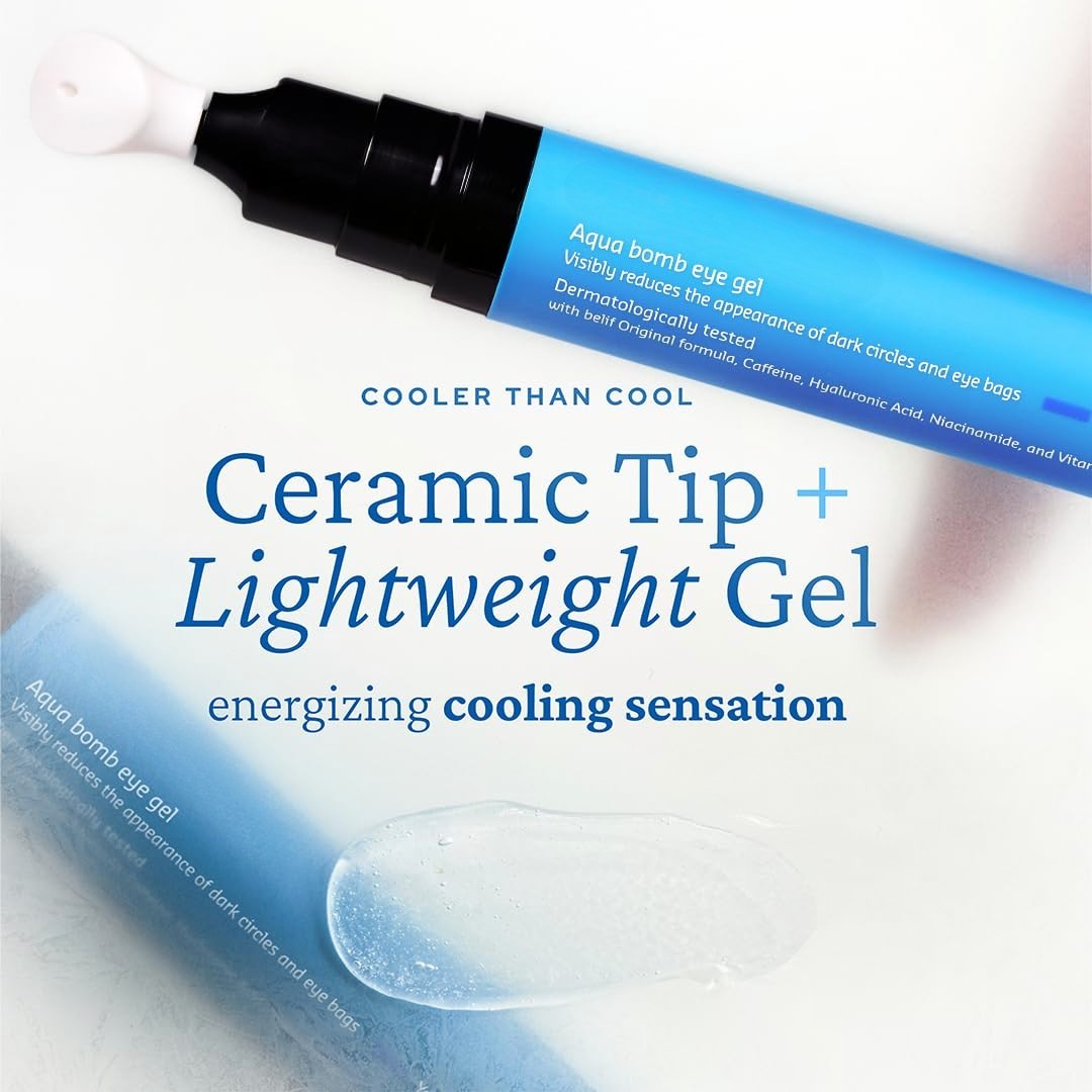 Aqua Bomb Cooling Eye Gel for Puffiness, Dark Circles & Hydration