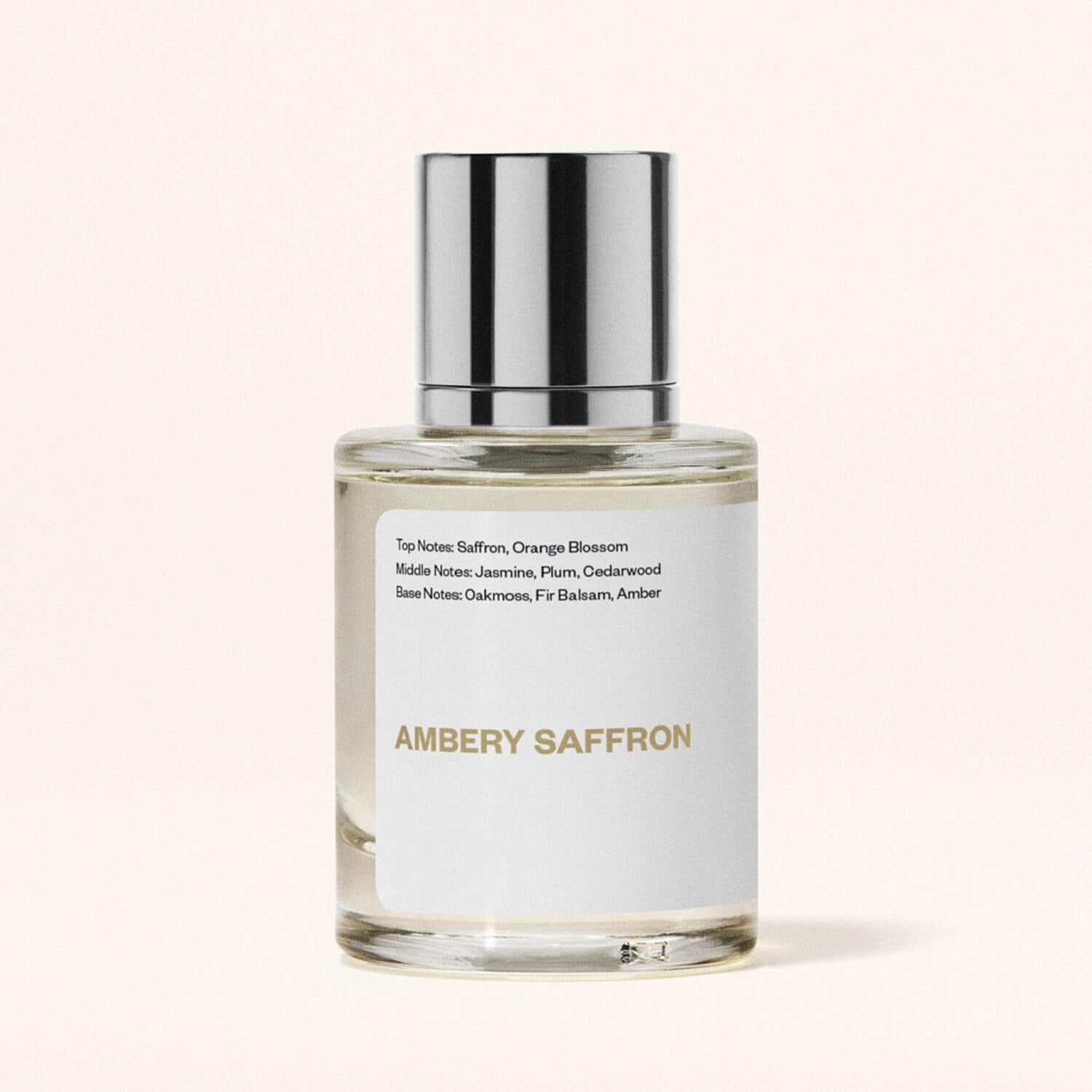 Ambery Saffron Eau de Parfum 50ml – Unisex Warm Woody Saffron & Amber Fragrance Spray