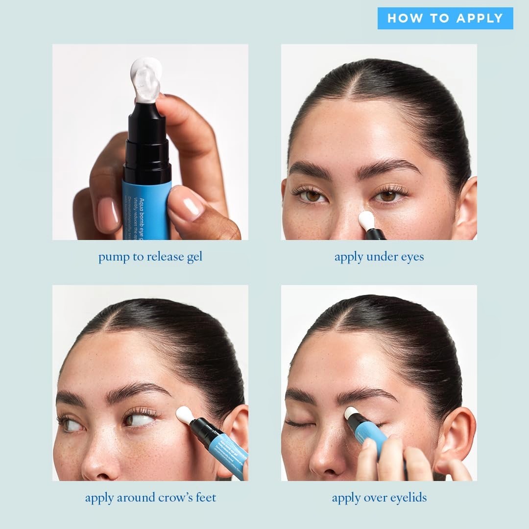 Aqua Bomb Cooling Eye Gel for Puffiness, Dark Circles & Hydration