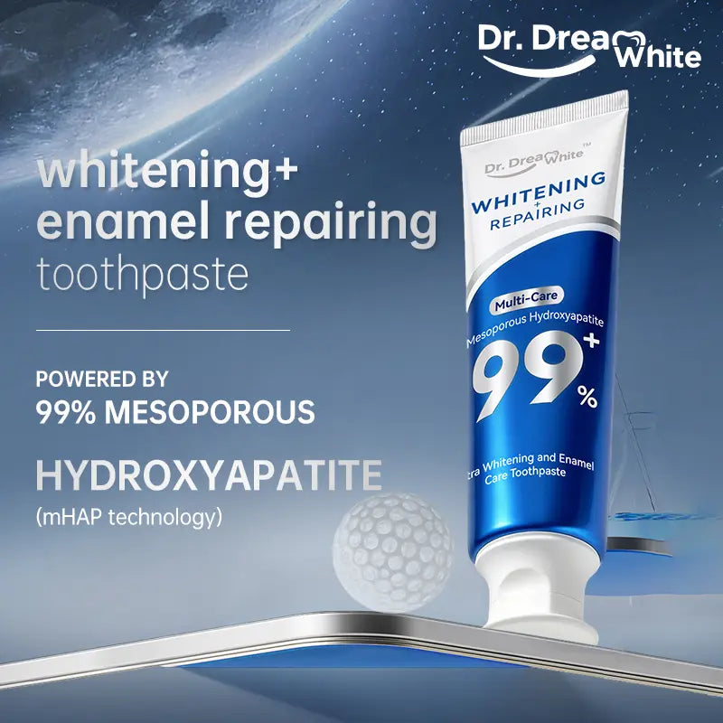 Mesoporous Whitening + Repairing Toothpaste with Hydroxyapatite