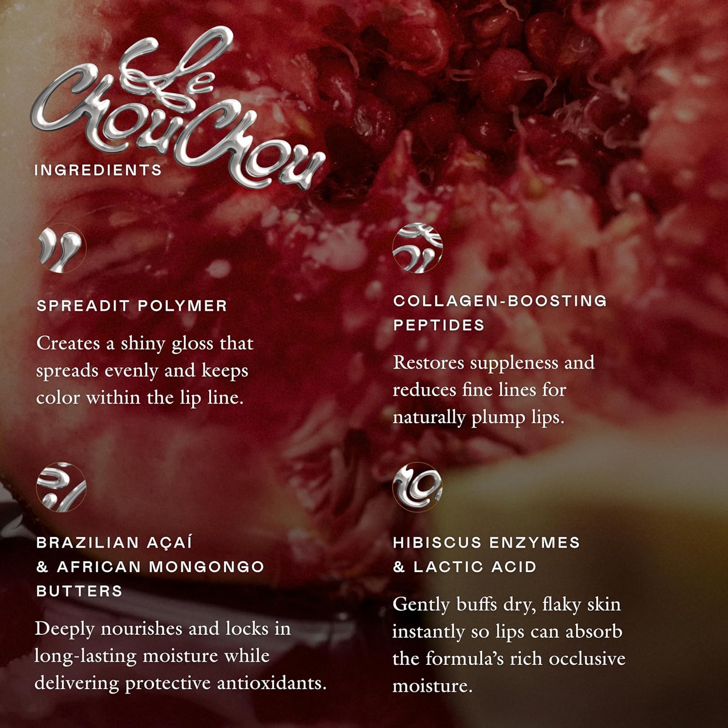 Le Chouchou Lip Softening Balm for Dry Lips, Overnight Hydration & Smoothing