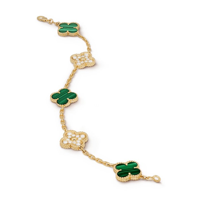 Pulsera de trébol de la suerte Margot