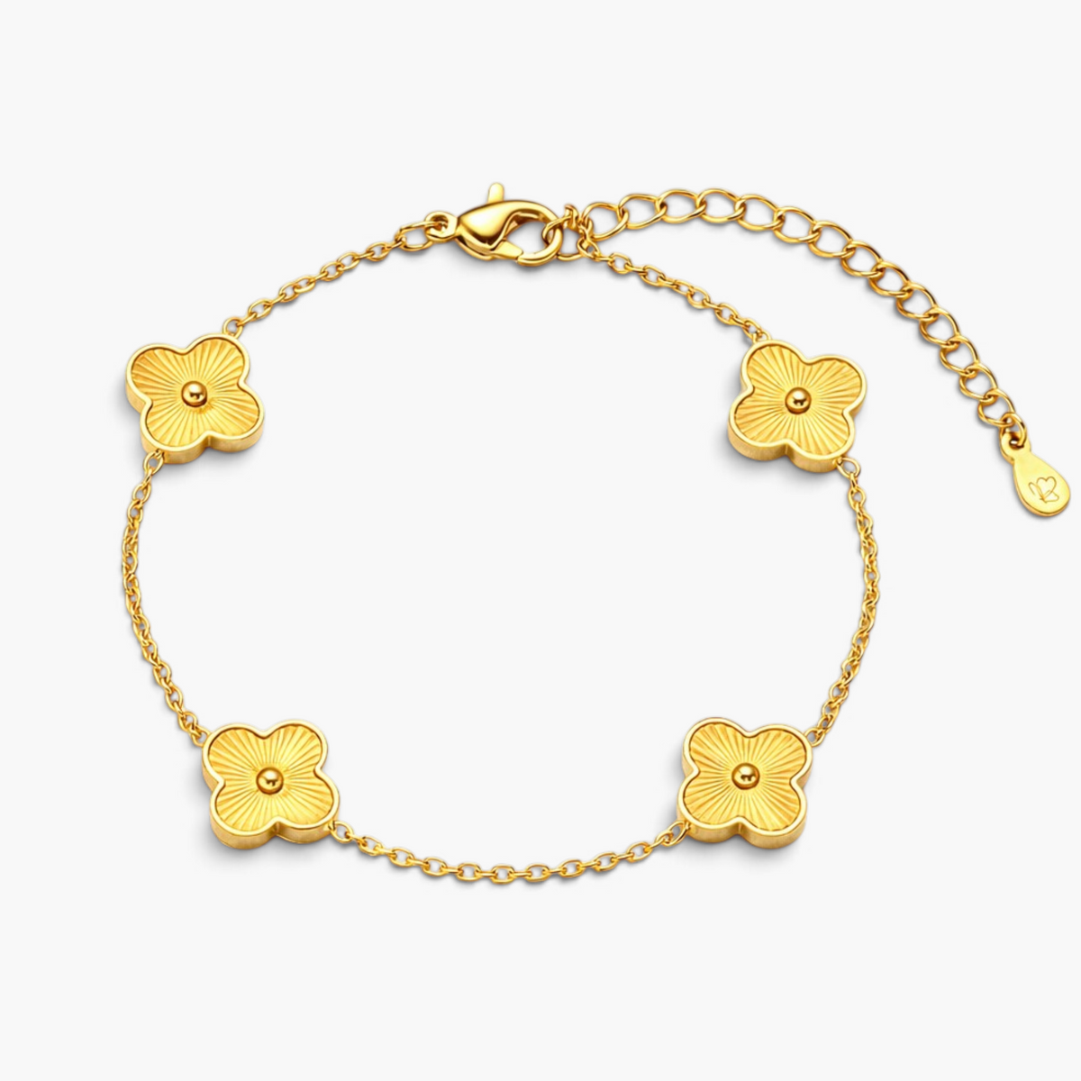 Bracelet trèfle délicat