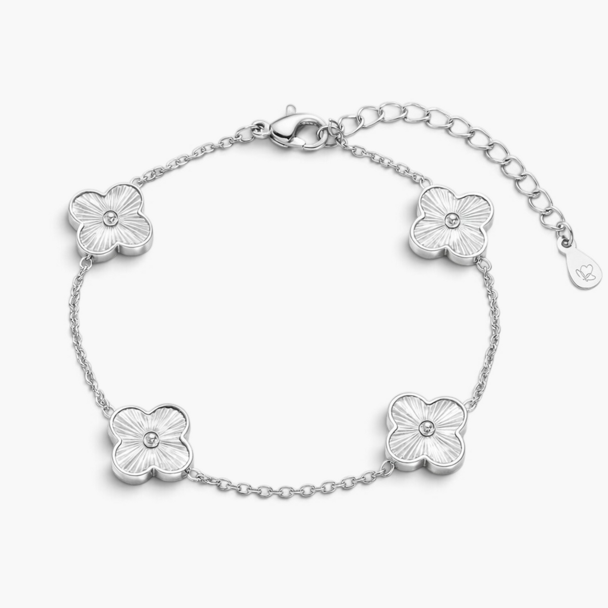 Bracelet trèfle délicat
