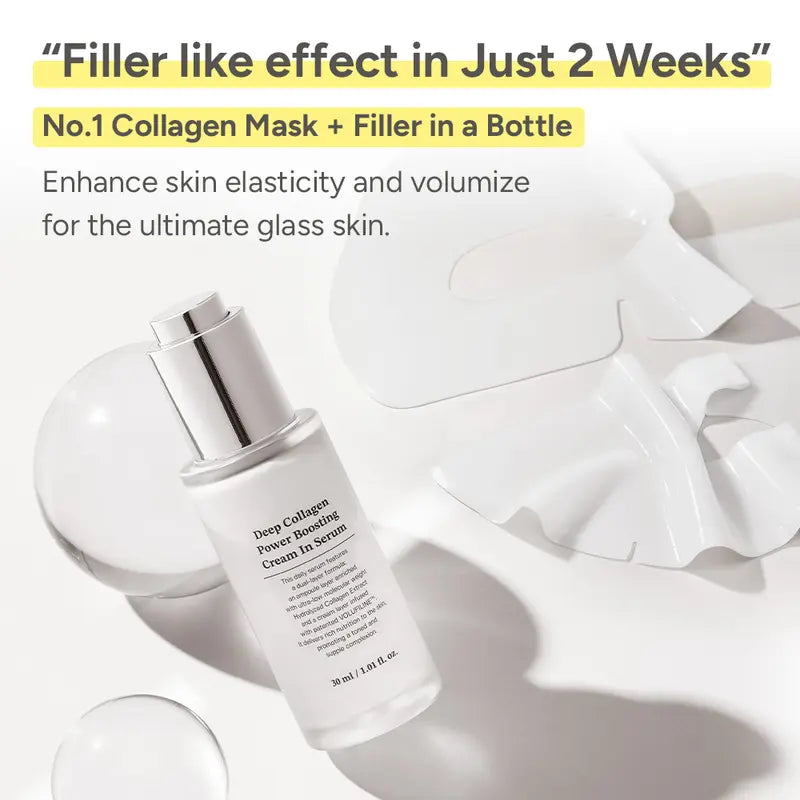 Collagen Volufiline Serum & Retinol Cream Duo for Firming & Fine Lines