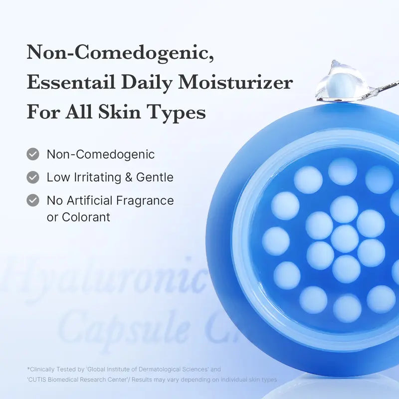 Hyaluronic Acid Capsule Cream with Ceramides for Hydration & Glass Skin