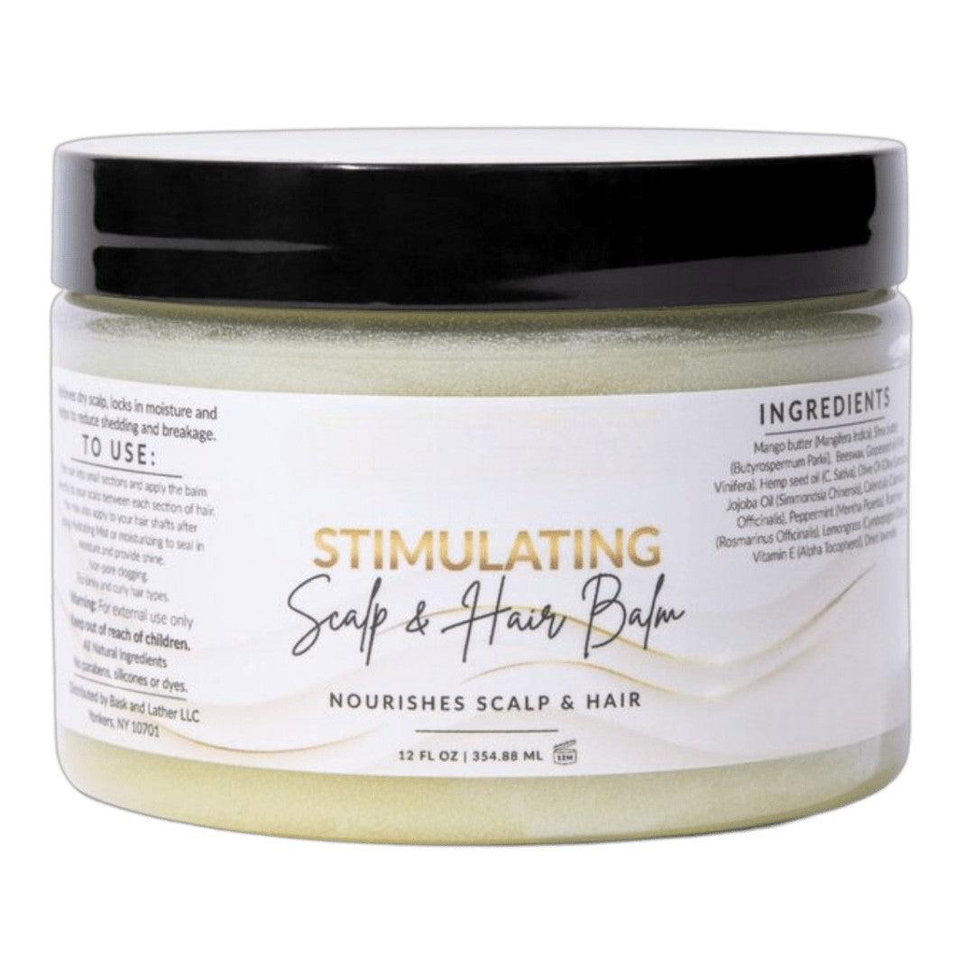 Stimulating Scalp & Hair Balm for Dry Scalp, Frizz, Moisture & Healthy Hair