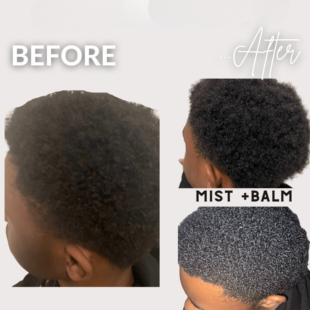 Stimulating Scalp & Hair Balm for Dry Scalp, Frizz, Moisture & Healthy Hair
