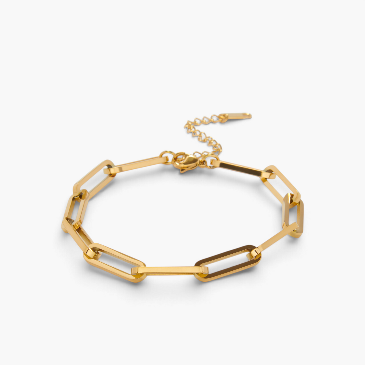 Bold Paperclip Link Chain Bracelet