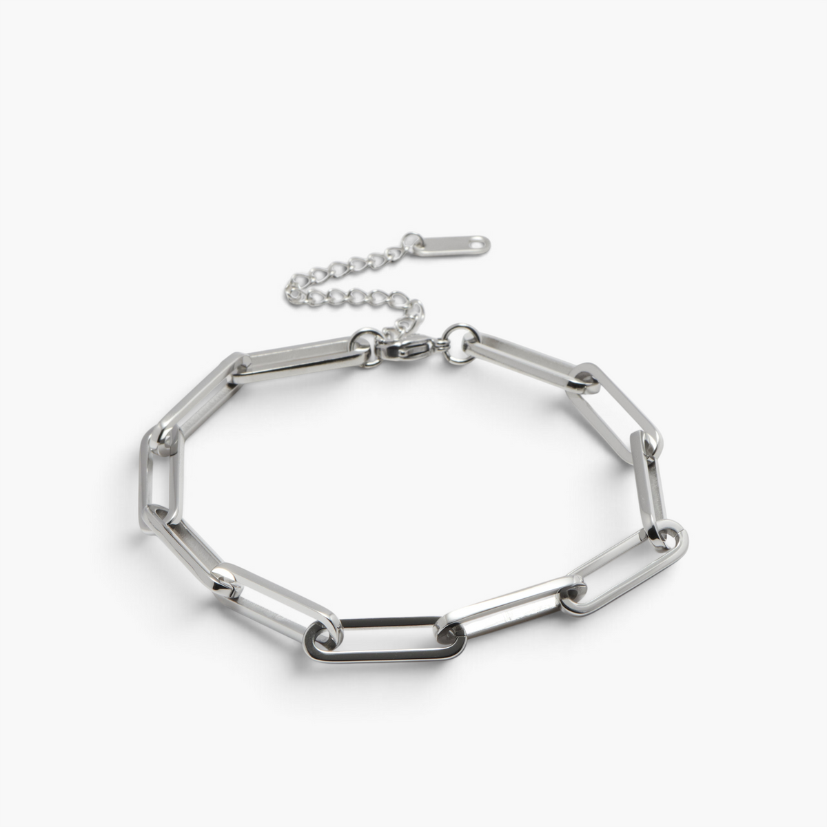 Bold Paperclip Link Chain Bracelet