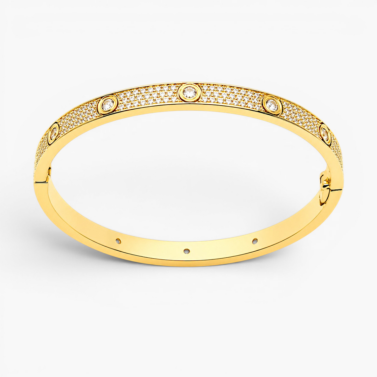 Bracelet doré éternité