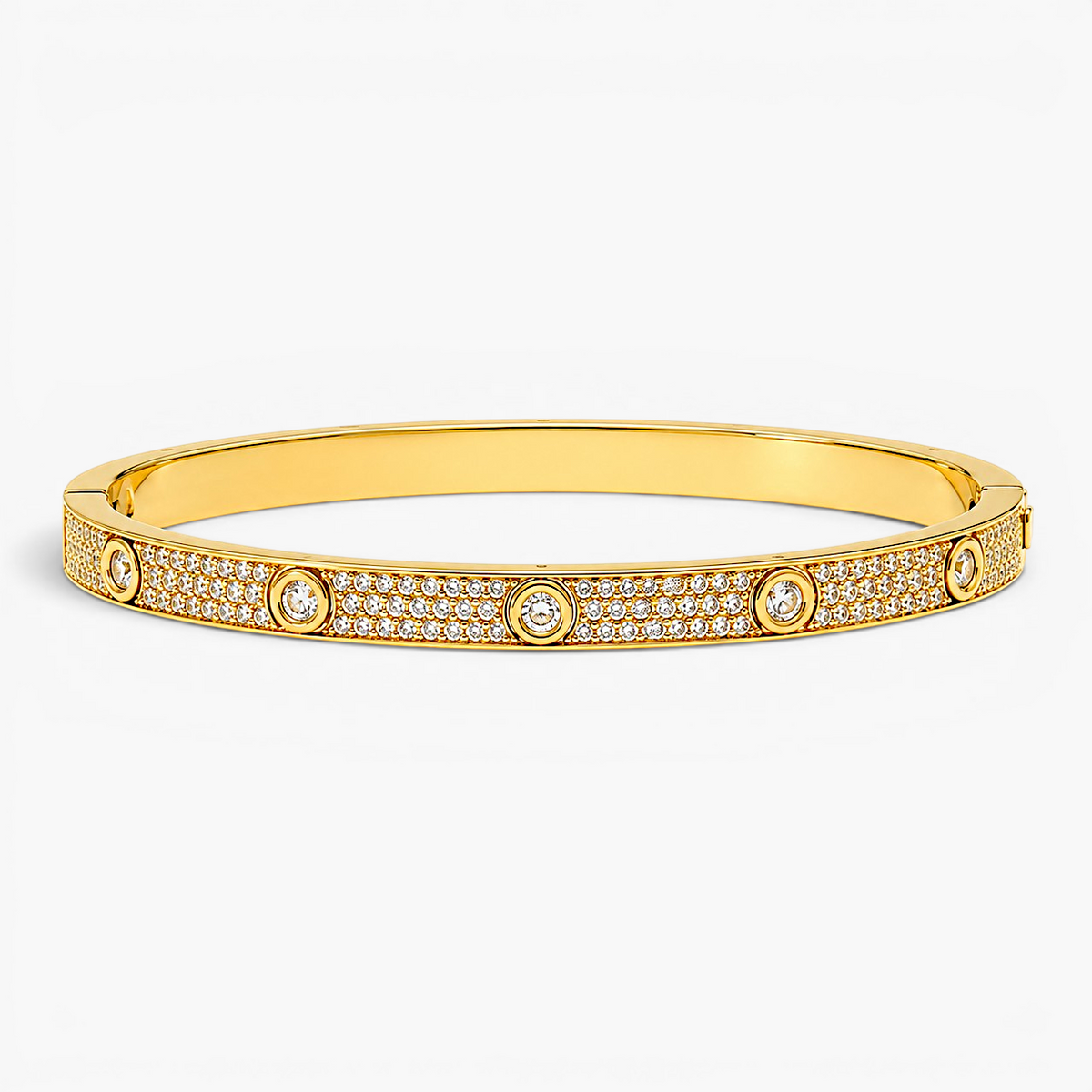 Bracelet doré éternité