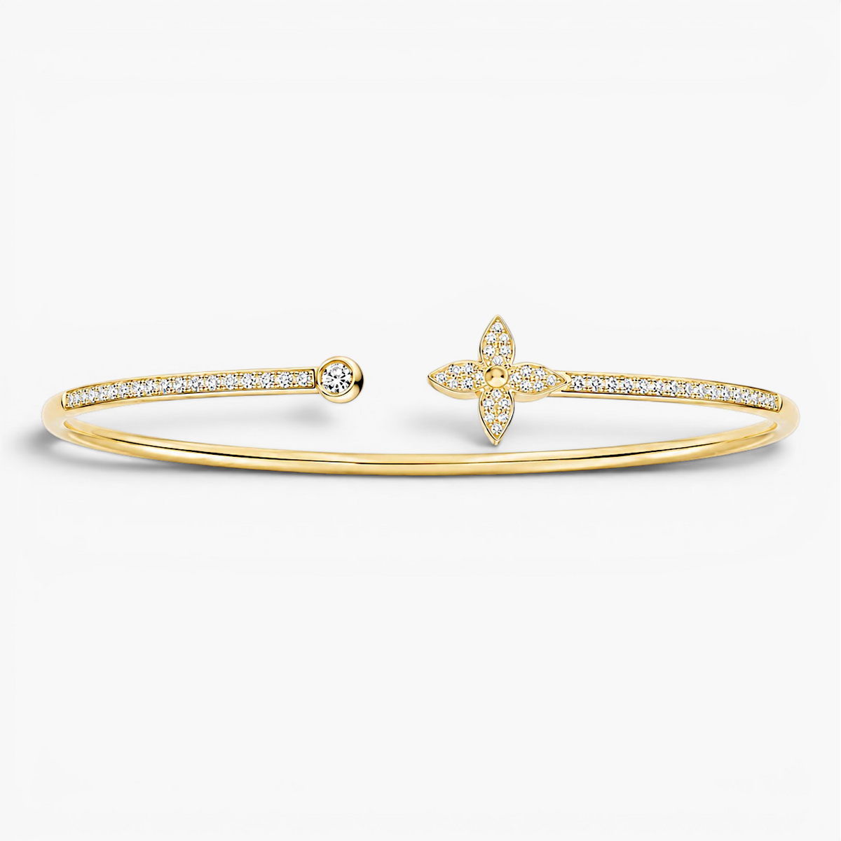 Bracelet doré étoile