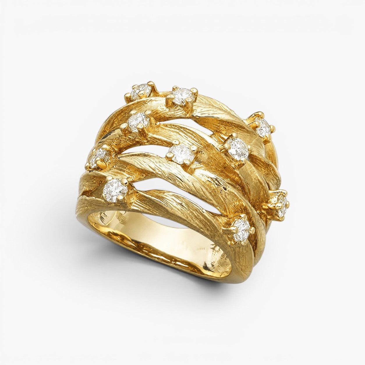 Twisted Vine Statement Ring