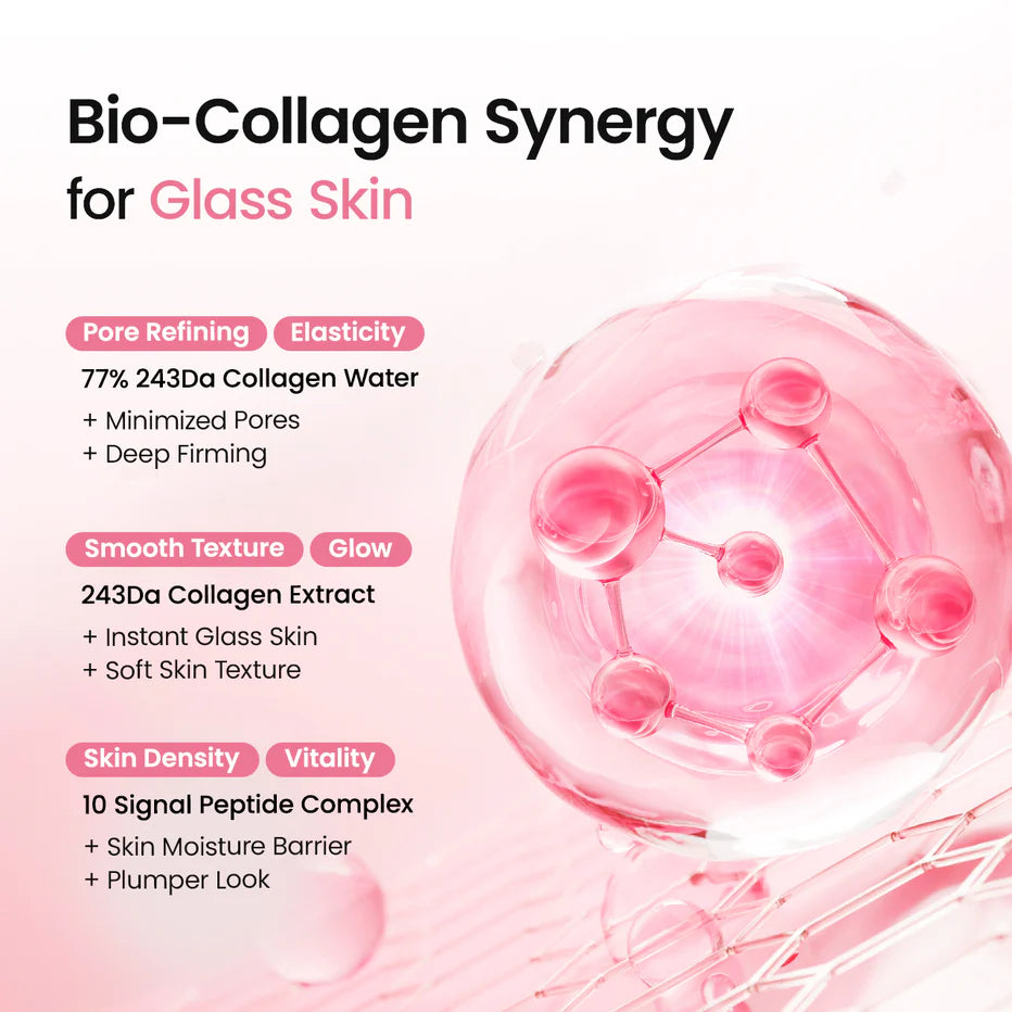 Collagen Peptide Jelly Mist with PDRN for Firming and Hydration