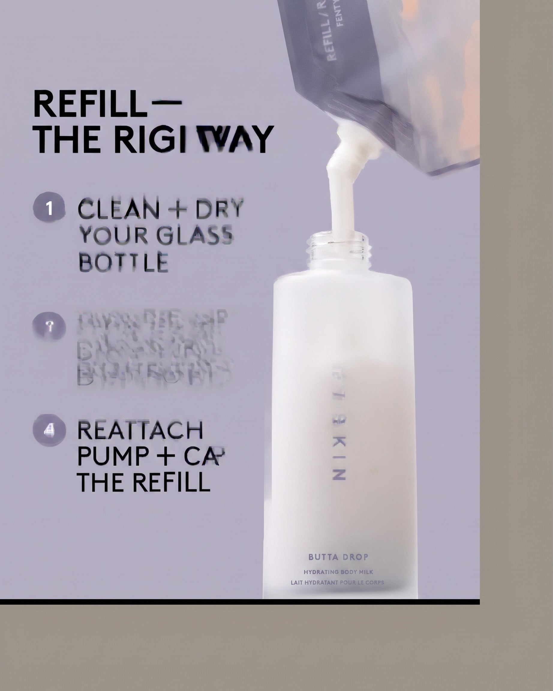 Skin Butta Drop Hydrating Body Milk Vanilla Dream for Dry Skin and Body Care