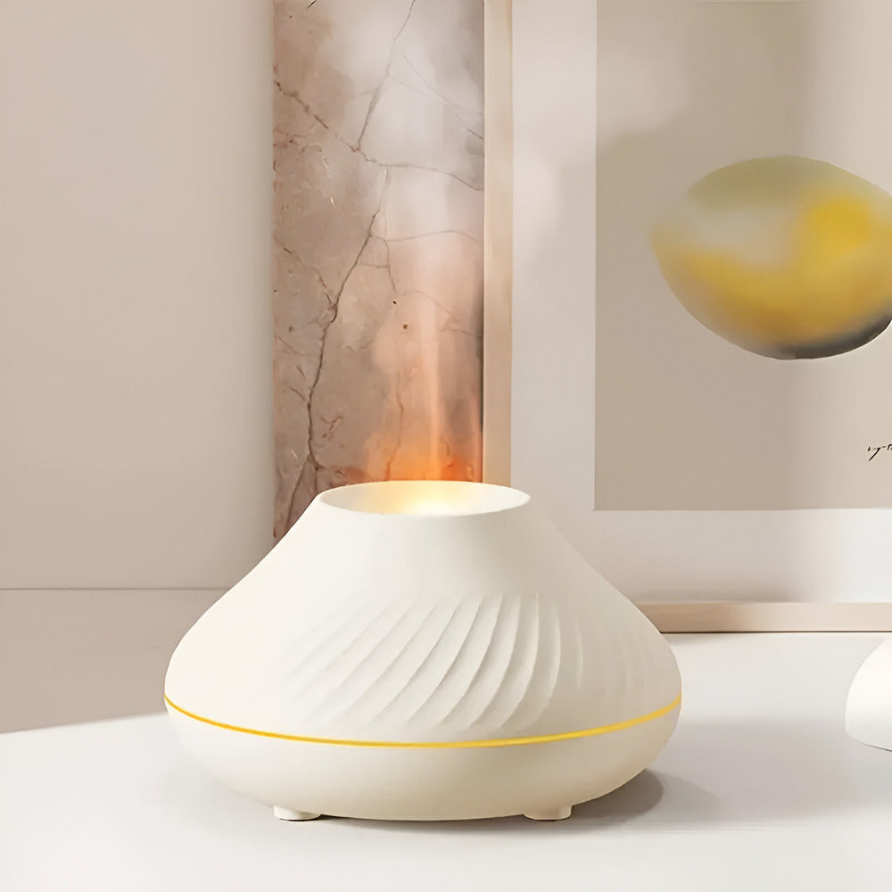 Cordless Essential Oil Diffuser & Humidifier, USB-C, 7 LED Colors, 28dB