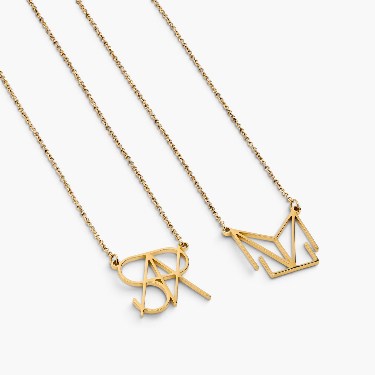 Monogram Personalized Name Necklace