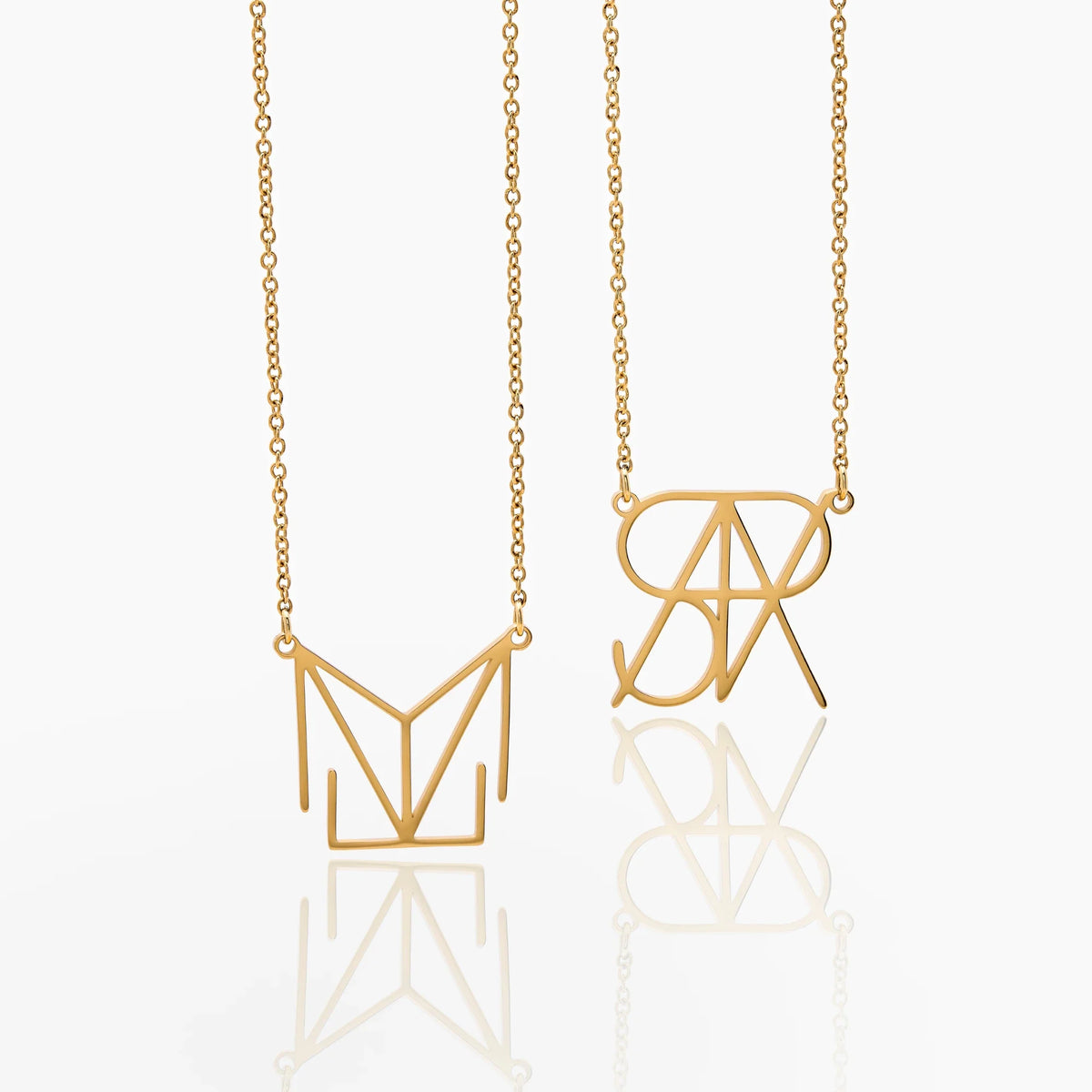 Monogram Personalized Name Necklace