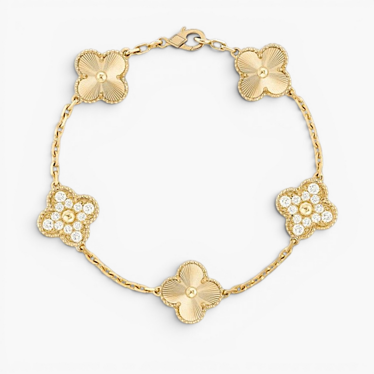 Pulsera de trébol de la suerte Margot