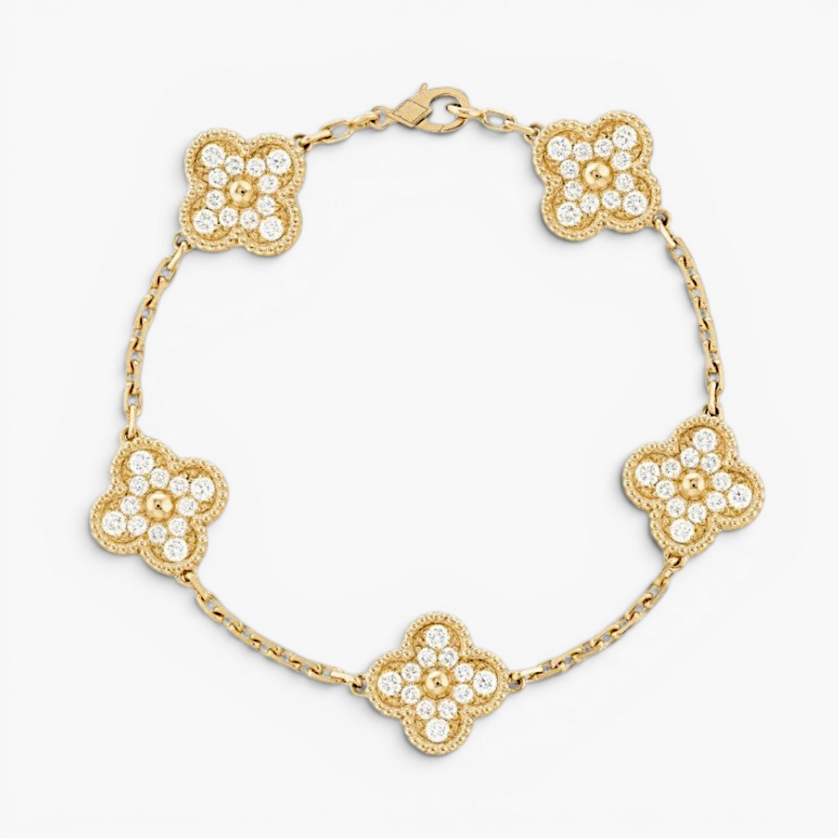 Pulsera de trébol de la suerte Margot