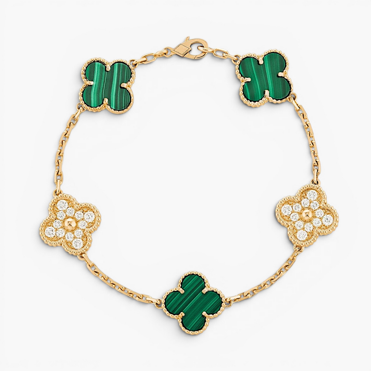Pulsera de trébol de la suerte Margot