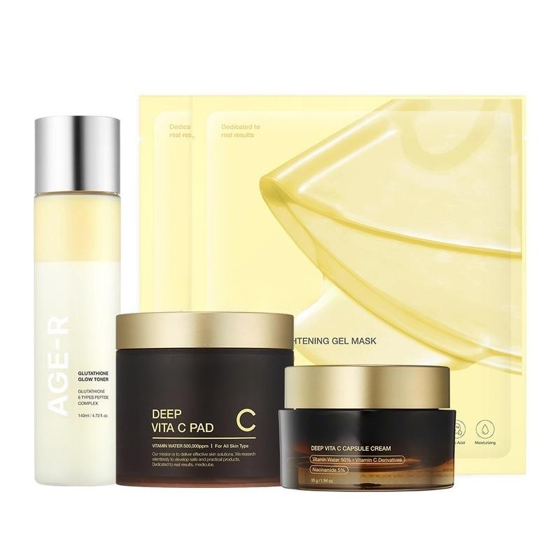 Clear & Glow on a Budget Set for Brightening, Glow & Uneven Tone