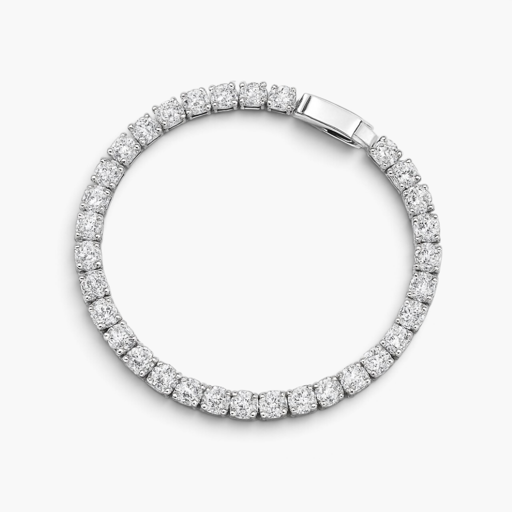 Bracelet tennis Elise en zircone cubique