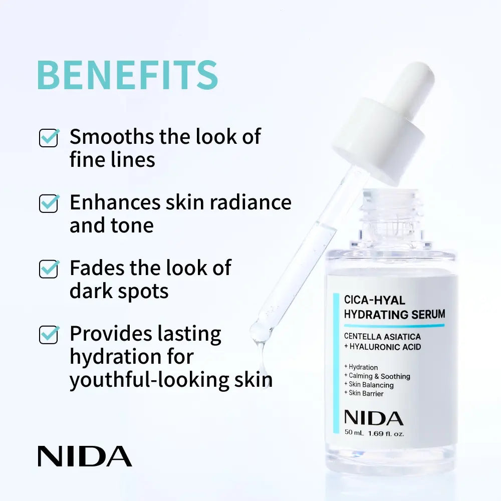 NIDA Youthful Glass Skin Bundle with Collagen and Hyaluronic Acid