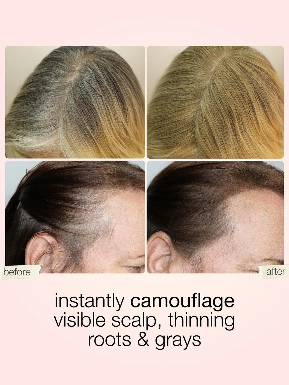 Dab & Go Hair Concealer for Gray Coverage, Root Touch-Up & Regrowth