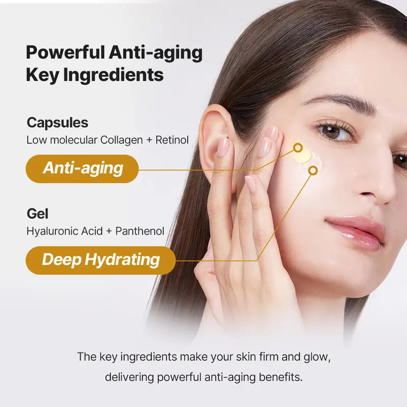 Collagen Volufiline Serum & Retinol Cream Duo for Firming & Fine Lines