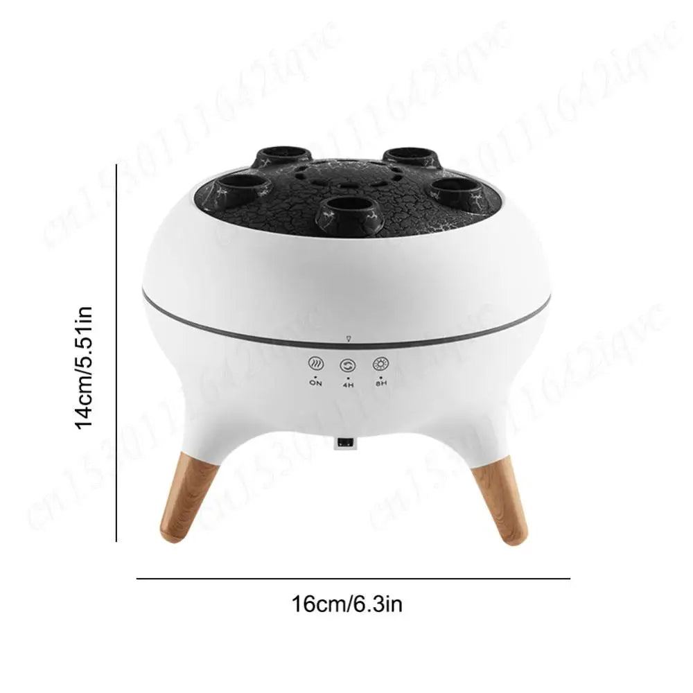 Jellyfish Essential Oil Diffuser & Humidifier, 250ml, Mist Ring, Remote
