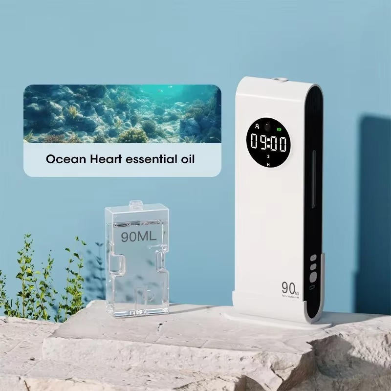 Automatic Air Freshener Dispenser, Motion Sensor, 5 Spray Levels, LED