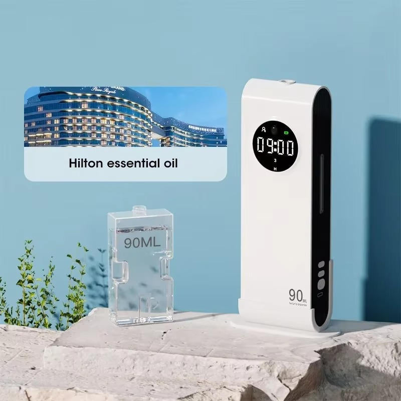 Automatic Air Freshener Dispenser, Motion Sensor, 5 Spray Levels, LED