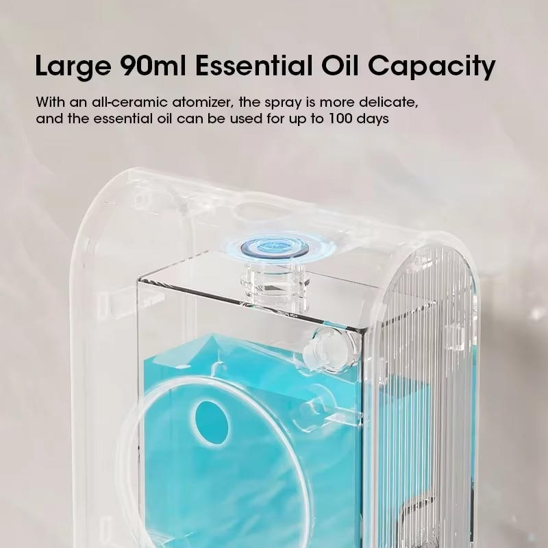 Automatic Air Freshener Dispenser, Motion Sensor, 5 Spray Levels, LED