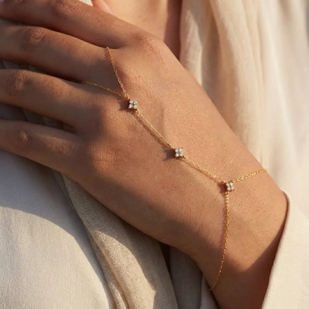 Bracelet chaîne délicat Clara