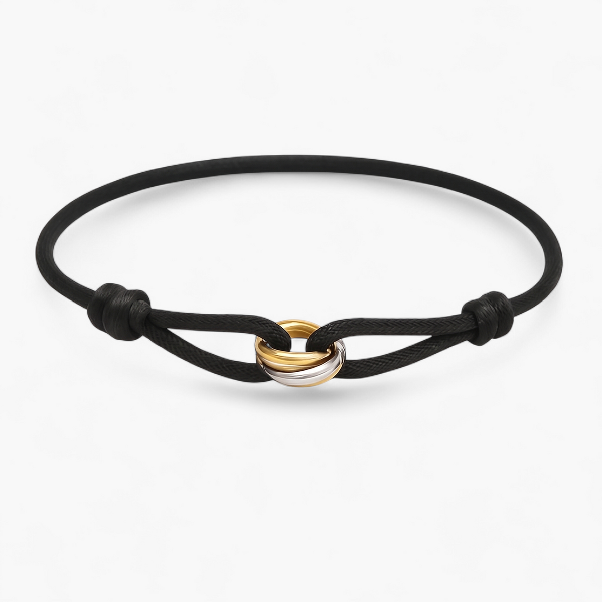 Valencia Cord Bracelet - Black